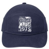 Straight Outta 1973 Funny Birthday 7-Panel Snapback Hat