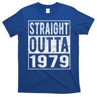 Straight Outta 1979 Fun Distressed Born 1979 Birthday Gift Meaningful Gift T-Shirt