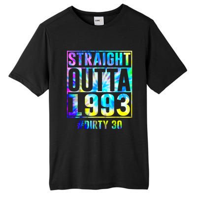 Straight Outta 1993 Dirty Thirty Funny 30th Birthday Gift Tall Fusion ChromaSoft Performance T-Shirt