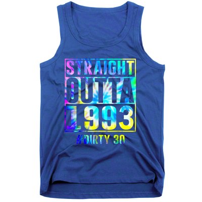 Straight Outta 1993 Dirty Thirty Funny 30th Birthday Gift Tank Top