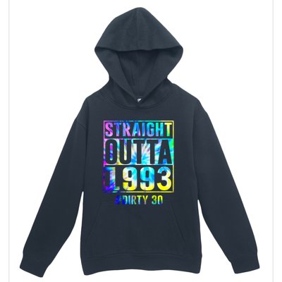 Straight Outta 1993 Dirty Thirty Funny 30th Birthday Gift Urban Pullover Hoodie