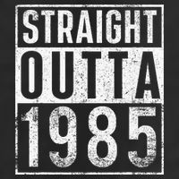 Straight Outta 1985 Year Of Birth Birthday Hat
