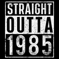 Straight Outta 1985 Year Of Birth Birthday Kids Hoodie
