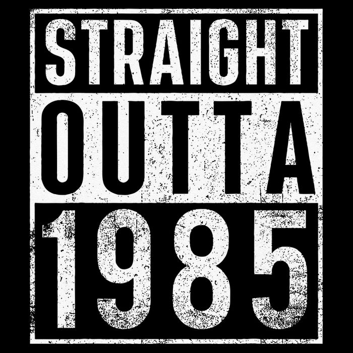 Straight Outta 1985 Year Of Birth Birthday Kids Hoodie