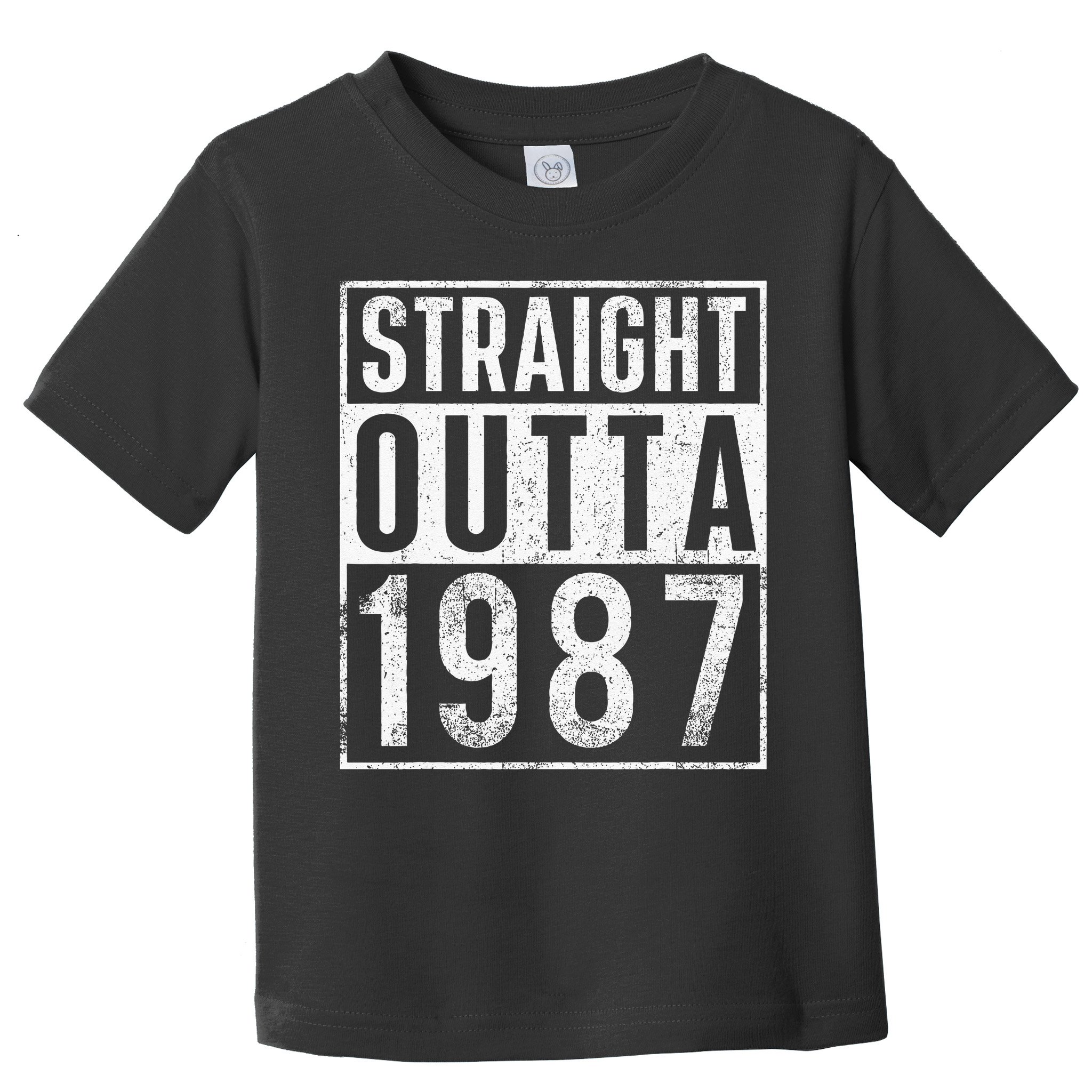 Straight Outta 1987 Year Of Birth Birthday Toddler T-Shirt