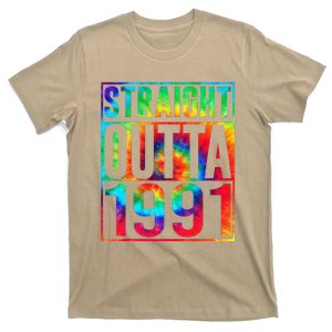 Straight Outta 1991 Dirty Thirty Funny 32nd Birthday Gift T-Shirt