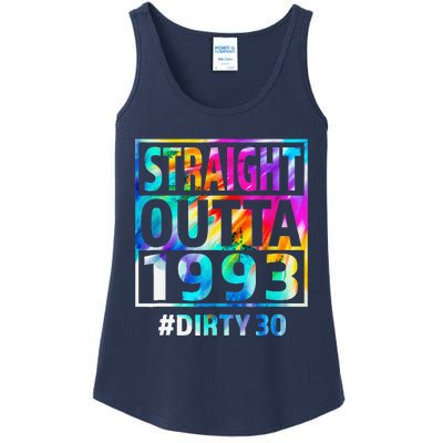 Straight Outta 1993 Dirty Thirty 30th Birthday Gift Ladies Essential Tank