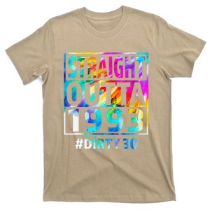 Straight Outta 1993 Dirty Thirty 30th Birthday Gift T-Shirt