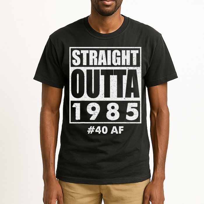 Straight Outta 1985 40 Af Happy 40th Birthday 1985 Tall T-Shirt