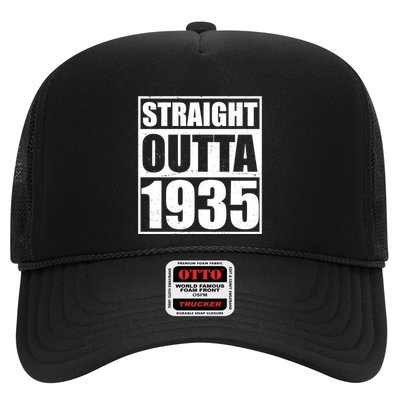 Straight Outta 1935 90th Birthday Trucker Hat