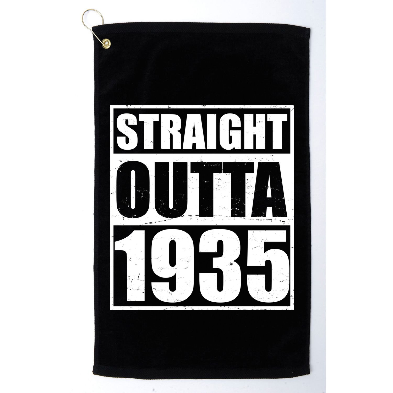 Straight Outta 1935 90th Birthday Golf Towel