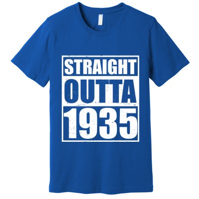 Straight Outta 1935 90th Birthday Premium T-Shirt