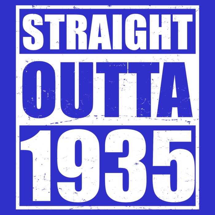 Straight Outta 1935 90th Birthday Baby Bodysuit