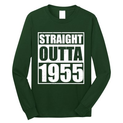 Straight Outta 1955 70th Birthday Long Sleeve Shirt