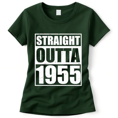 Straight Outta 1955 70th Birthday Womens T-Shirt
