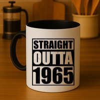 Straight Outta 1965 60th Birthday Mug