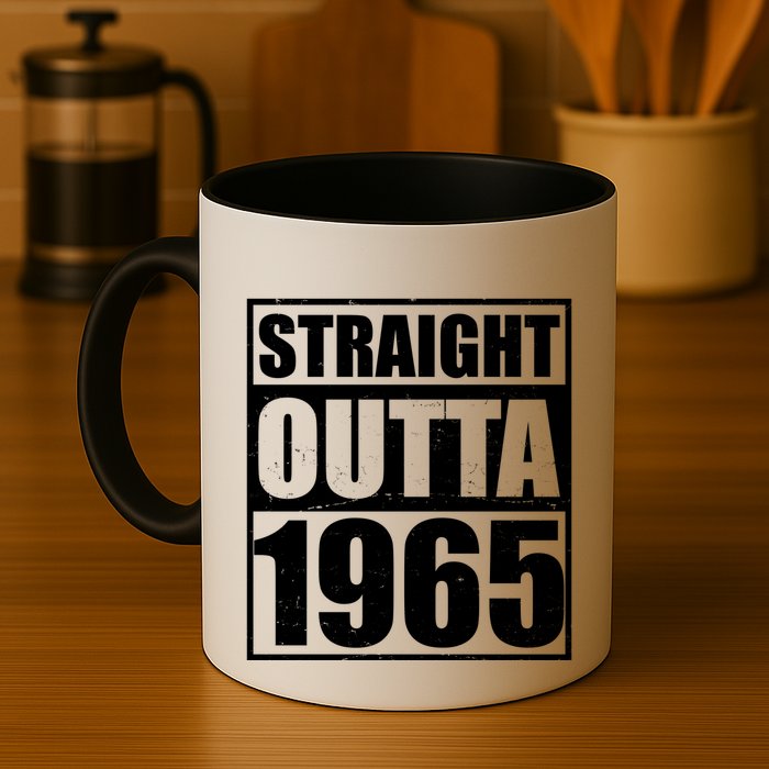 Straight Outta 1965 60th Birthday Mug