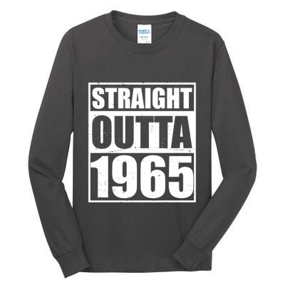 Straight Outta 1965 60th Birthday Tall Long Sleeve T-Shirt