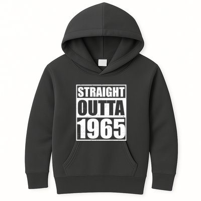 Straight Outta 1965 60th Birthday Kids Hoodie