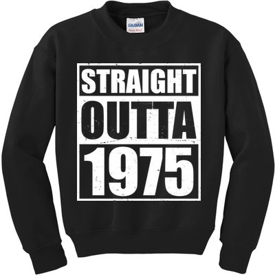 Straight Outta 1975 50th Birthday Kids Sweatshirt