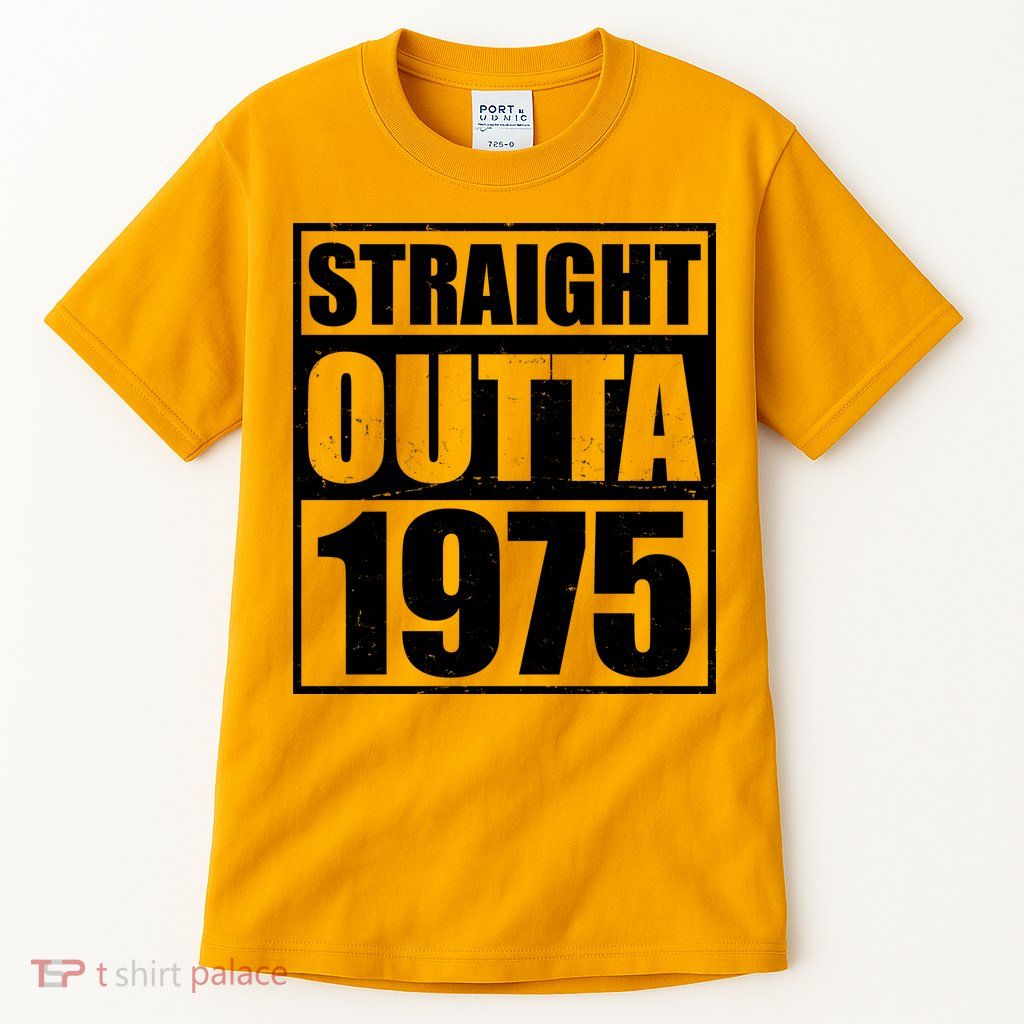 Straight Outta 1975 50th Birthday Tall T-Shirt