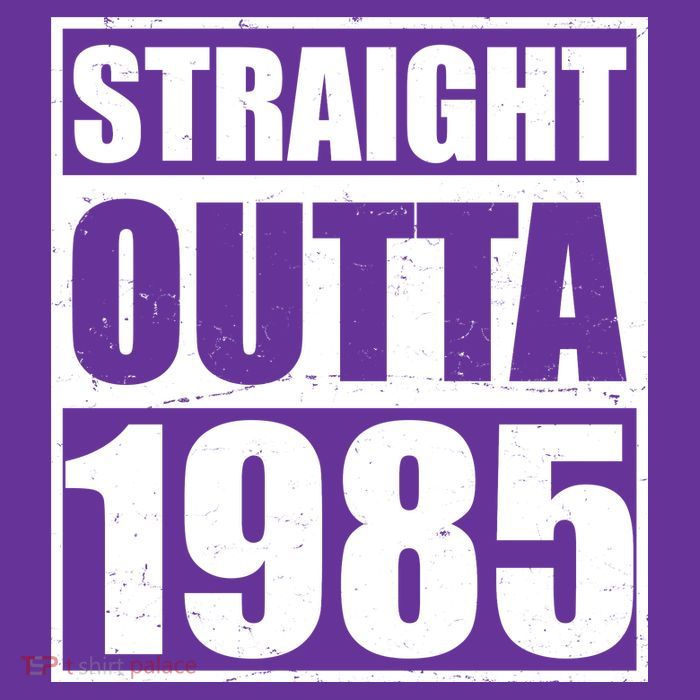 Straight Outta 1985 40th Birthday Baby Bodysuit
