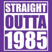 Straight Outta 1985 40th Birthday Visor
