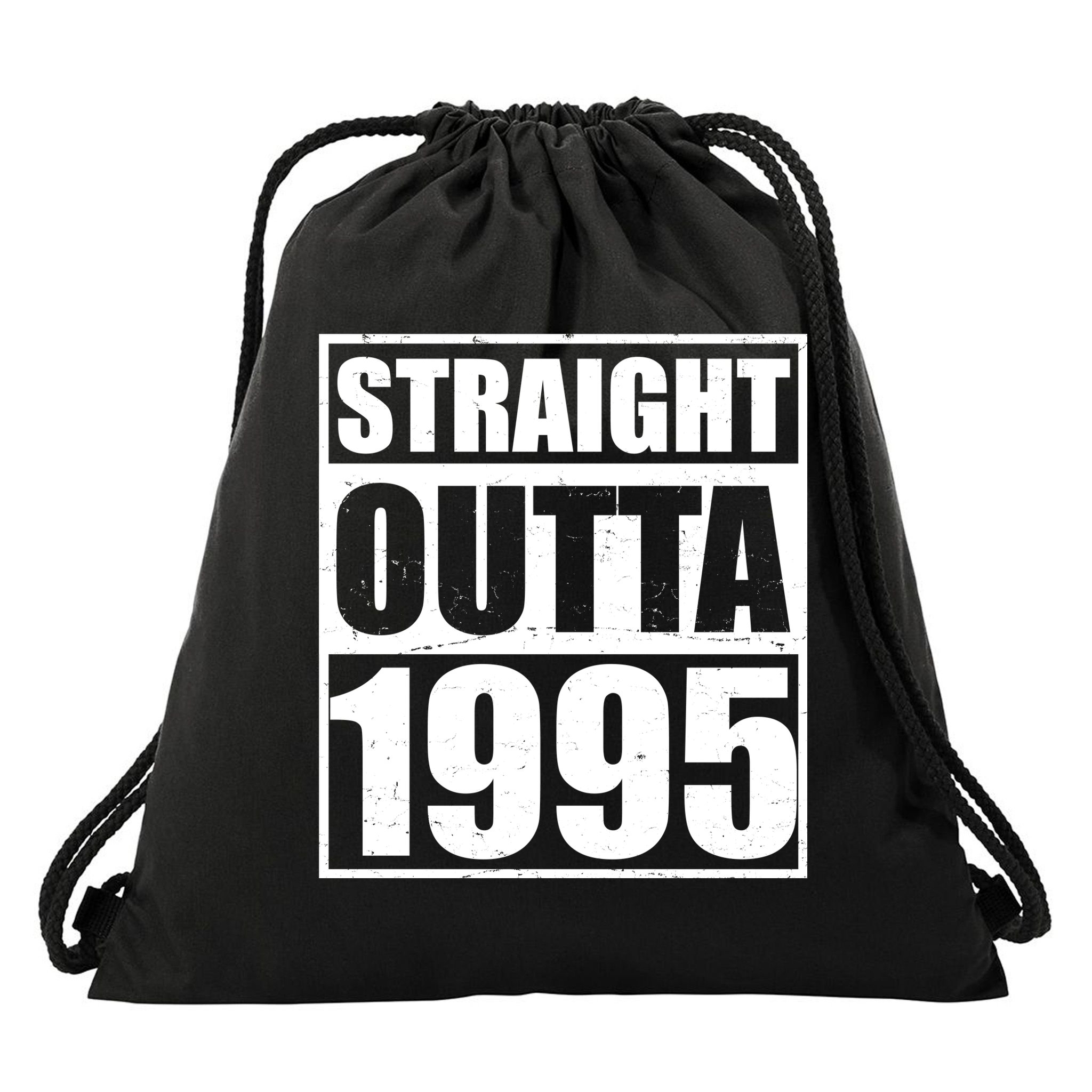 Straight Outta 1995 30th Birthday Drawstring Bag