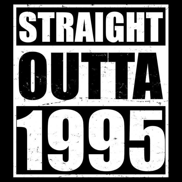 Straight Outta 1995 30th Birthday Flatbill Hat