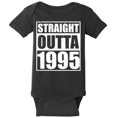 Straight Outta 1995 30th Birthday Baby Bodysuit