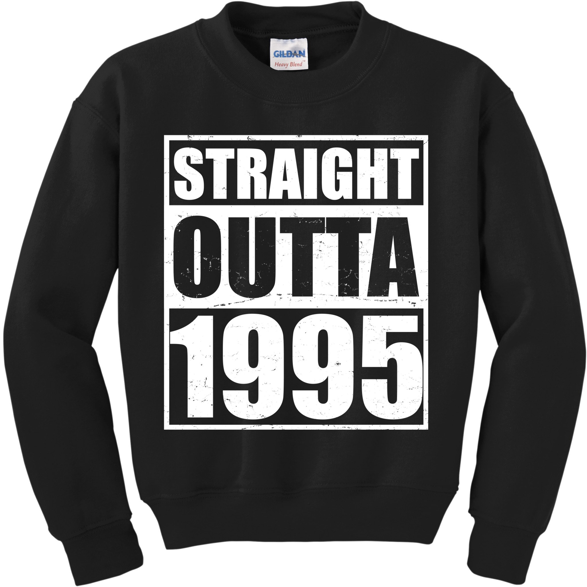 Straight Outta 1995 30th Birthday Kids Sweatshirt