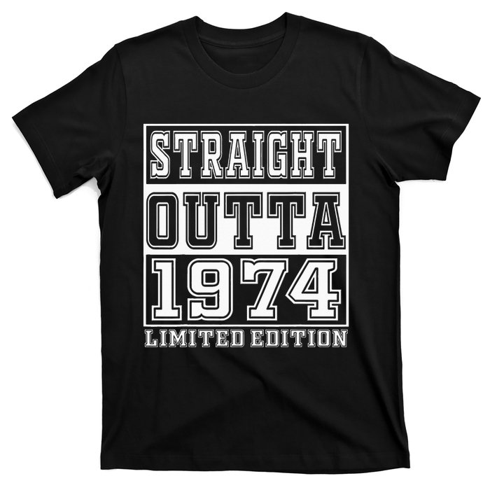 Straight Outta 1974 50th Birthday Gift T-Shirt