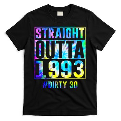 Straight Outta 1993 Dirty Thirty Funny 30th Birthday T-Shirt