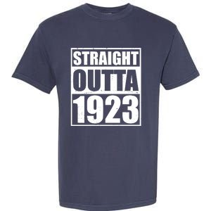 Straight Outta 1923 100th Birthday Garment-Dyed Heavyweight T-Shirt