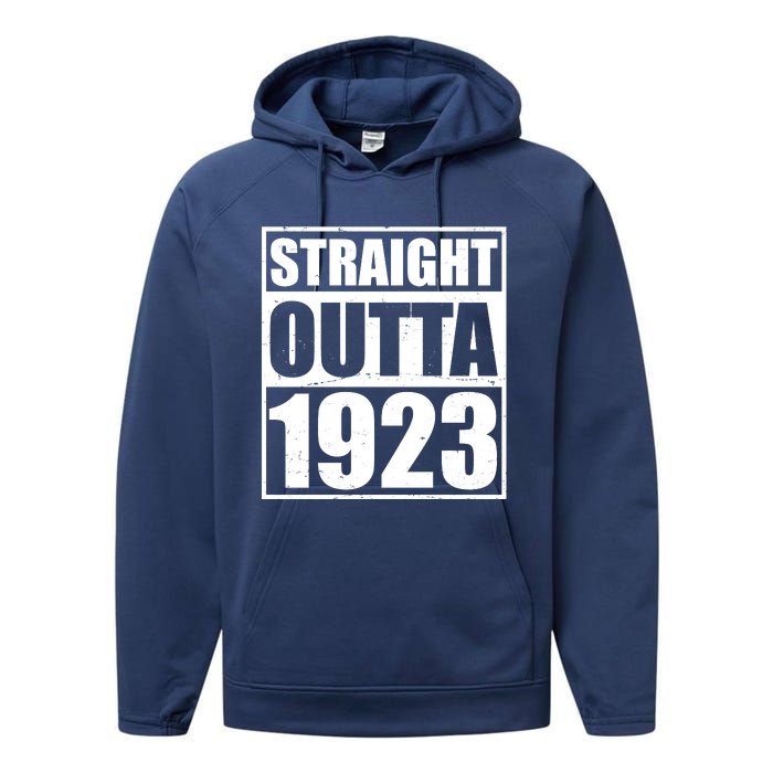 Straight Outta 1923 100th Birthday Performance Fleece Hoodie