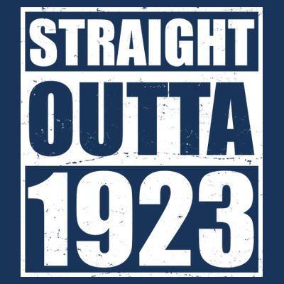 Straight Outta 1923 100th Birthday T-Shirt