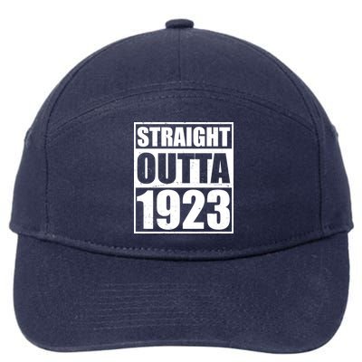 Straight Outta 1923 100th Birthday 7-Panel Snapback Hat
