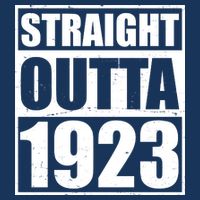 Straight Outta 1923 100th Birthday Flatbill Hat