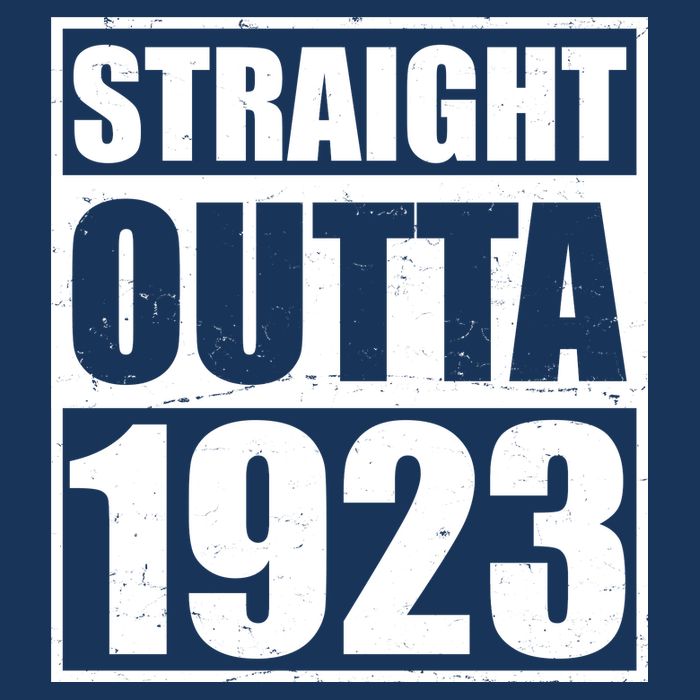 Straight Outta 1923 100th Birthday Flatbill Hat