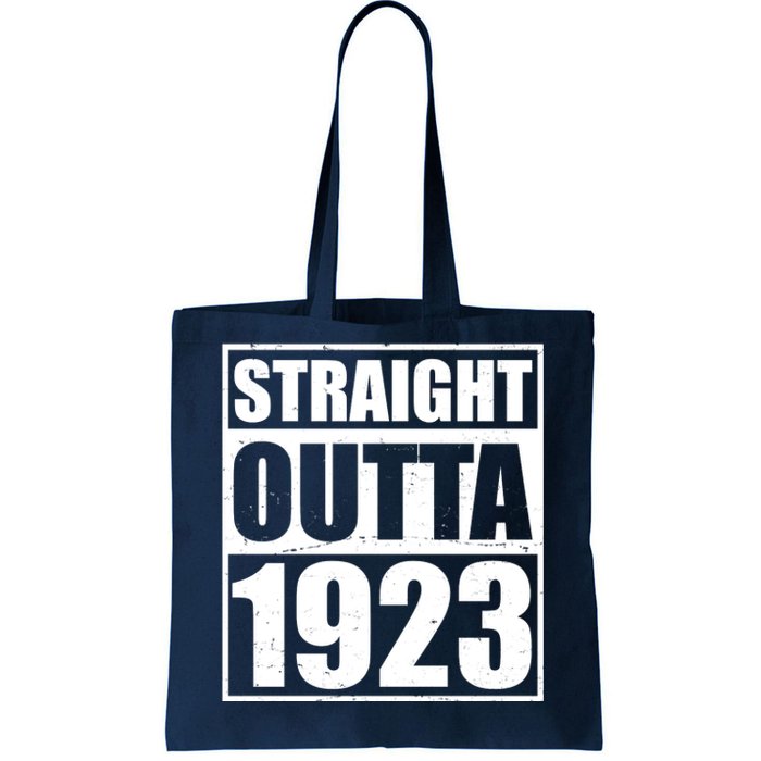 Straight Outta 1923 100th Birthday Tote Bag