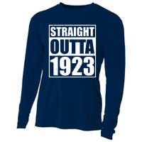 Straight Outta 1923 100th Birthday Cooling Performance Long Sleeve Crew