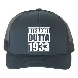 Straight Outta 1933 90th Birthday Yupoong Adult 5-Panel Trucker Hat