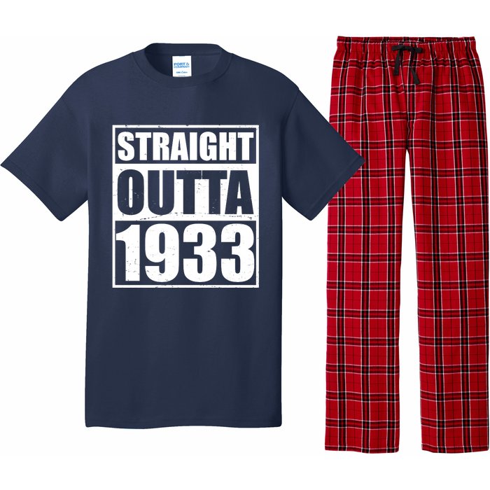 Straight Outta 1933 90th Birthday Pajama Set