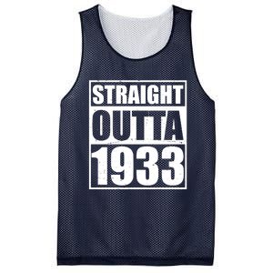 Straight Outta 1933 90th Birthday Mesh Reversible Basketball Jersey Tank