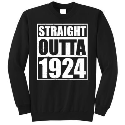 Straight Outta 1924 100th Birthday Sweatshirt