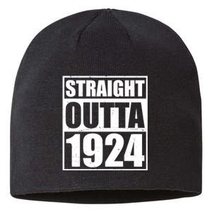 Straight Outta 1924 100th Birthday Sustainable Beanie