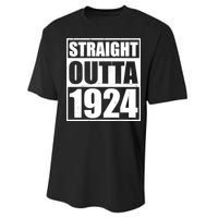 Straight Outta 1924 100th Birthday Performance Sprint T-Shirt