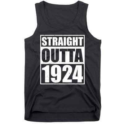 Straight Outta 1924 100th Birthday Tank Top