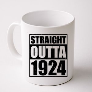 Straight Outta 1924 100th Birthday Coffee Mug