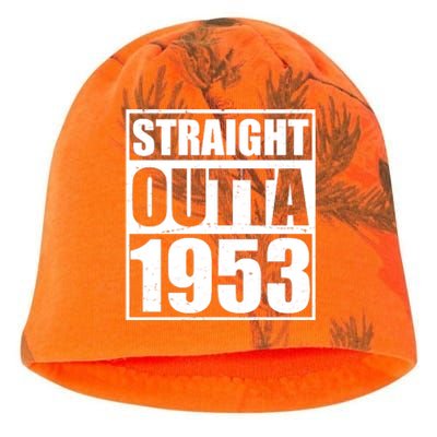 Straight Outta 1953 70th Birthday Kati - Camo Knit Beanie